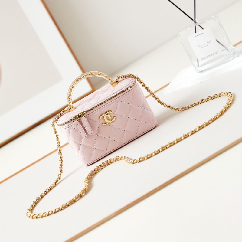 Ch*el cosmetic bags